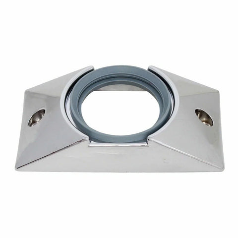 Light Bracket Surface Mount With Grommet for 2” Light Chrome Plastic GG#82619