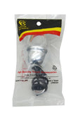 Incandescent Mini Auxiliary Light Blue Lens 1 Bulb Chrome W/Visor GG#82771 Each