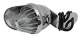 Incandescent Mini Auxiliary Light Clear Lens 1 Bulb Chrome W/Visor GG#82772 Each
