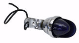 Incandescent Mini Auxiliary Light Purple Lens 1 Bulb Chrome Visor GG#82774 Each