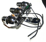 Auxiliary Incandescent Triple Mini Light w/Visor Amber Lens 3 Bulb GG#82780 Each