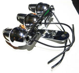 Auxiliary Incandescent Triple Mini Light w/Visor Amber Lens 3 Bulb GG#82780 Each