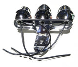 Auxiliary Incandescent Triple Mini Light w/Visor Clear Lens 3 Bulb GG#82782 Each