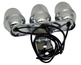 Auxiliary Incandescent Triple Mini Light Visor Purple Lens 3 Bulb GG#82784 Each