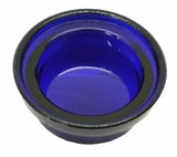 Glass Dome Light Lens for Peterbilt Top Hat Style Blue 1 9/16" GG#82816 Pair