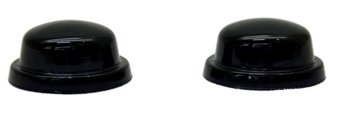 Glass Dome Light Lens Purple for Peterbilt Top Hat Style 1 9/16" GG#82818 Pair