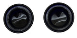 Glass Dome Light Lens Purple for Peterbilt Top Hat Style 1 9/16" GG#82818 Pair