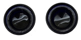 Glass Dome Light Lens Purple for Peterbilt Top Hat Style 1 9/16" GG#82818 Pair