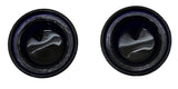 Glass Dome Light Lens Purple for Peterbilt Top Hat Style 1 9/16" GG#82818 Pair