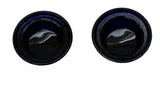 Glass Dome Light Lens Purple for Peterbilt Top Hat Style 1 9/16" GG#82818 Pair