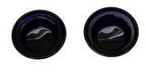 Glass Dome Light Lens Purple for Peterbilt Top Hat Style 1 9/16" GG#82818 Pair