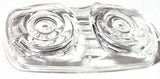 Marker Light Lens 4x2 for Kenworth Double Bubble Tiger Eye Clear GG#82929 Pair