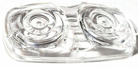 Marker Light Lens 4x2 for Kenworth Double Bubble Tiger Eye Clear GG#82929 Pair
