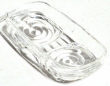 Marker Light Lens 4x2 for Kenworth Double Bubble Tiger Eye Clear GG#82929 Pair
