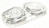 Marker Light Lens 4x2 for Kenworth Double Bubble Tiger Eye Clear GG#82929 Pair