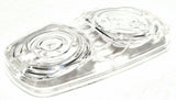 Marker Light Lens 4x2 for Kenworth Double Bubble Tiger Eye Clear GG#82929 Pair
