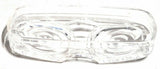 Marker Light Lens 4x2 for Kenworth Double Bubble Tiger Eye Clear GG#82929 Pair