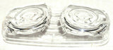Marker Light Lens 4x2 for Kenworth Double Bubble Tiger Eye Clear GG#82929 Pair