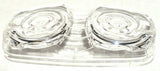 Marker Light Lens 4x2 for Kenworth Double Bubble Tiger Eye Clear GG#82929 Pair