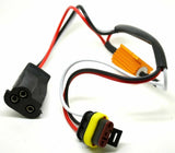 GG Wiring Light Pigtail 3 Pin/Prong LED Load Resistor Plug 3 Wire #83022 Each