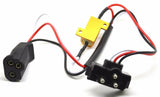 3 Prong Plug Pigtail with Load Resistor Fixes LED Lights Hyper Flashing Each