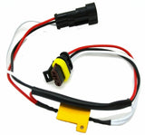 LED Load Resistor/Flasher Equalizer Adapter Light Pigtail 3 Pin, GG#83024 Each