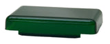 Rectangular Dome Light Lens Green for 359 Peterbilt Kenworth 2 7/8" L GG#83082