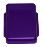 Rectangular Dome Light Lens Purple for 359 Peterbilt Kenworth 2 7/8" L GG#83083