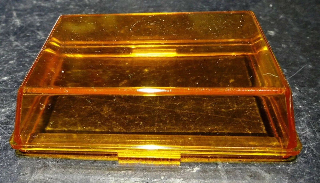 Rectangular Dome Light Lens for 375/377/379 Peterbilt Amber 2 7/8" Long GG#83090