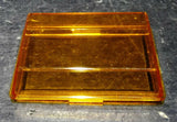 Rectangular Dome Light Lens for 375/377/379 Peterbilt Amber 2 7/8" Long GG#83090