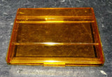 Rectangular Dome Light Lens for 375/377/379 Peterbilt Amber 2 7/8" Long GG#83090