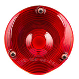 Glass Lens Replacement Red for Combination Light or Back of Cab GG#84074 Each