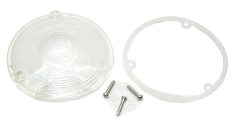 Glass Lens Replacement Clear for Combination Light or Back of Cab GG#84075 Each
