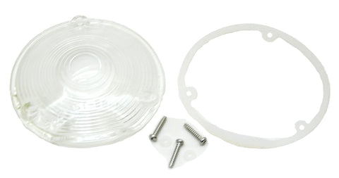 Glass Lens Replacement Clear for Combination Light or Back of Cab GG#84075 Each