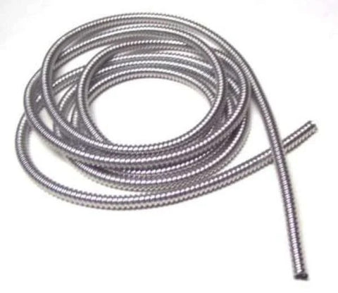Flexible Wire Loom 1/4" Inside Diameter Stainless Steel 120" Long GG#85010