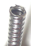 Flexible Wire Loom 1/4" Inside Diameter Stainless Steel 120" Long GG#85010