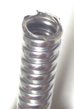 Flexible Wire Loom 1/4" Inside Diameter Stainless Steel 120" Long GG#85010