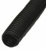 Wire Loom Harness Split Tubing Corrugated Black 5/8" ID Plastic GG#85017-10 Feet