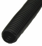 Wire Loom Harness Split Tubing Corrugated Black 5/8" ID Plastic GG#85017-10 Feet
