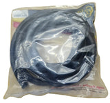 Wire Loom Harness Split Tubing Corrugated Black 3/4" ID Plastic GG#85018-10 Feet