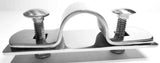 Plastic Bumper Guide Brackets Stainless Steel for Up to 1" Pipe UP#86053 Pair