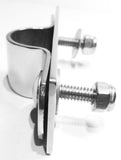 Plastic Bumper Guide Brackets Stainless Steel for Up to 1" Pipe UP#86053 Pair
