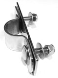 Plastic Bumper Guide Brackets Stainless Steel for Up to 1" Pipe UP#86053 Pair