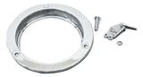 Universal 4" Round Light Bezel Stainless Steel Anti-Theft Mount Flange GG#87143