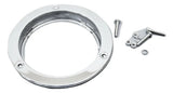 Universal 4" Round Light Bezel Stainless Steel Anti-Theft Mount Flange GG#87143