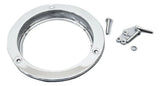 Universal 4" Round Light Bezel Stainless Steel Anti-Theft Mount Flange GG#87143