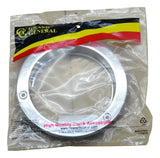 Universal 4" Round Light Bezel Stainless Steel Anti-Theft Mount Flange GG#87143