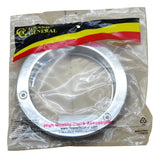 Universal 4" Round Light Bezel Stainless Steel Anti-Theft Mount Flange GG#87143
