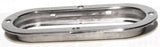 Oval Light Bezel Anti-Theft Stainless Steel Mounting Flange w/Screws GG#87146