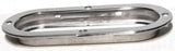 Oval Light Bezel Anti-Theft Stainless Steel Mounting Flange w/Screws GG#87146